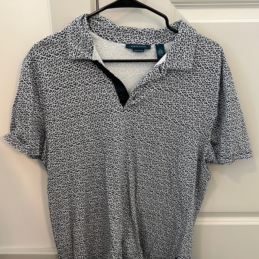 Perry Ellis Tropical Polo (Large)